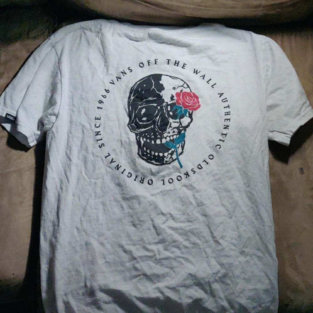 Vans Skull and Rose Tee